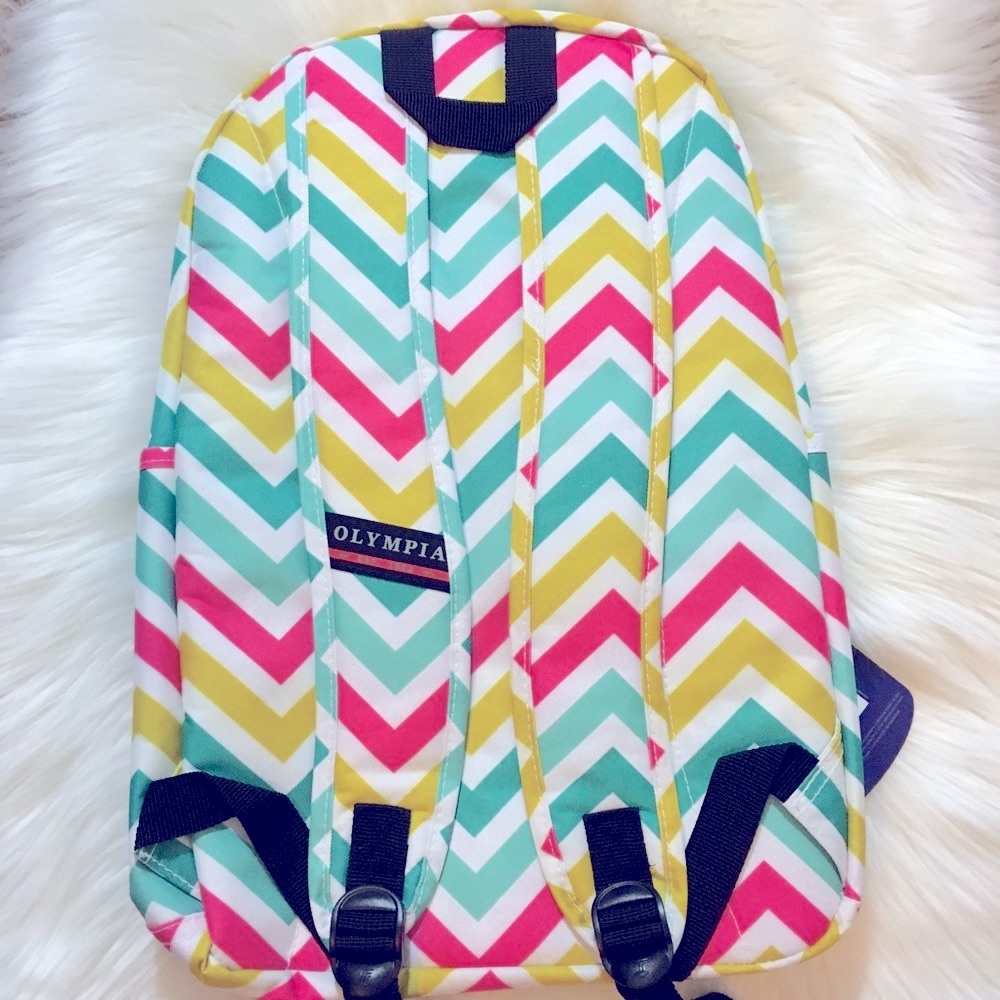 NEW Olympia 18” Laptop Travel Outdoors School Backpack - Milti-color - Picture 5 of 5
